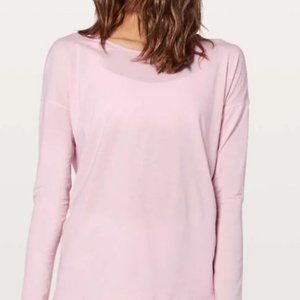 lululemon athletica Pink Long Sleeve Blouse